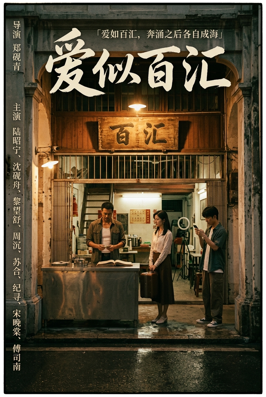 《爱似百汇》糖水铺内景剧照